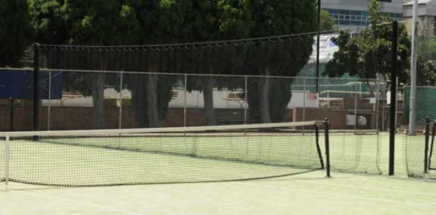 Tennis Net example, club