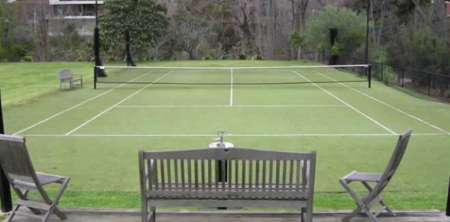 Tennis Net, private residence